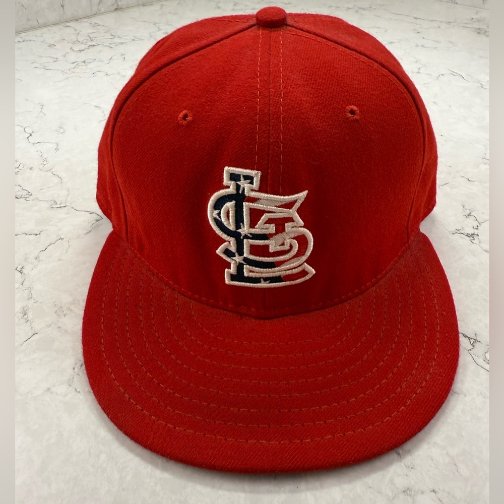 St. Louis Cardinals Fourth of July Fitted New Era Baseball Hat 7 1/8